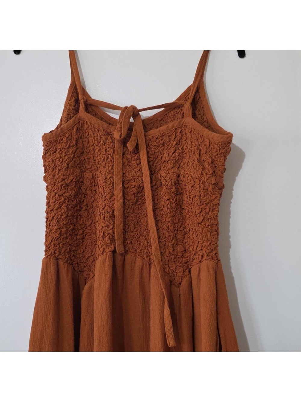 Free People Pumpkin Maxi Dress Boho size Medium - Picture 2 of 8